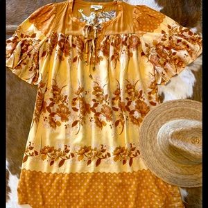 NEW boho boutique dress.